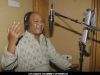 Mohammad Aziz at Song Recording of Film "Ek Raat"